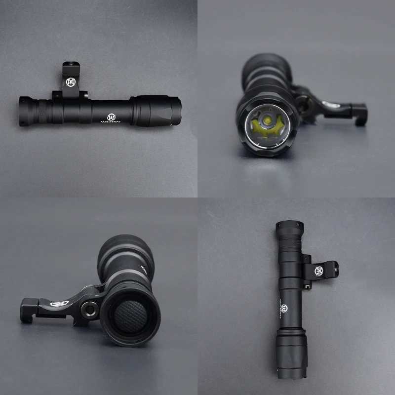 Weapon Light M640 M640C Tactical Flashlight With Picatinny/M-Lok/Keymod Rail Hunting Airsoft Gun Light Outdoor Field LightingXJ250303