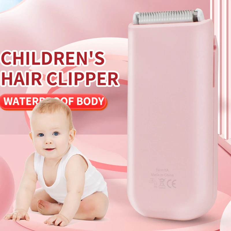 Baby Hair Clipper Electric Rechargeable Quiet Kids Hair Trimmer for Child Grooming Cutting Machine Type-C Charged Waterproof 250303