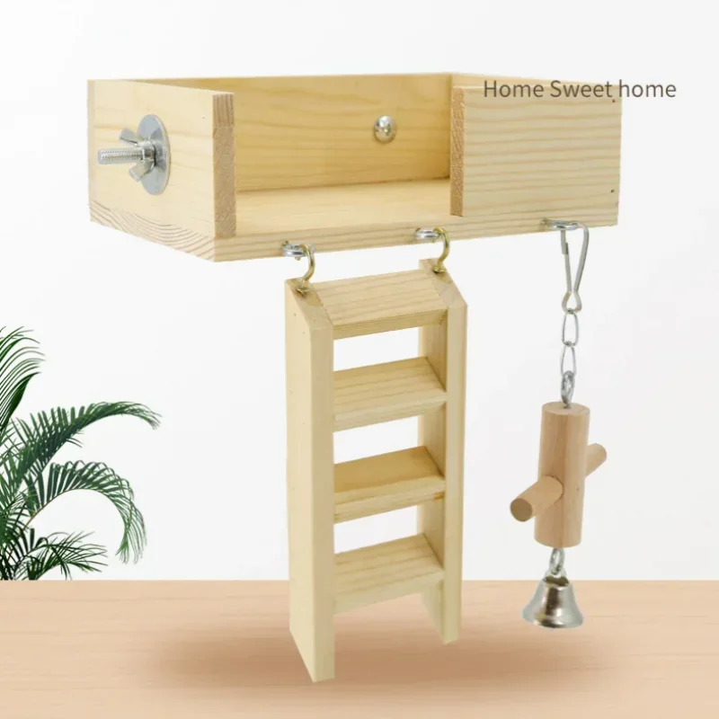Fun Platform, Parrot Platform, Sturdy and Durable, Parrot Rest Platform, Bird Toy, Cloud Ladder, Swing Bird Toys Parrot Toys