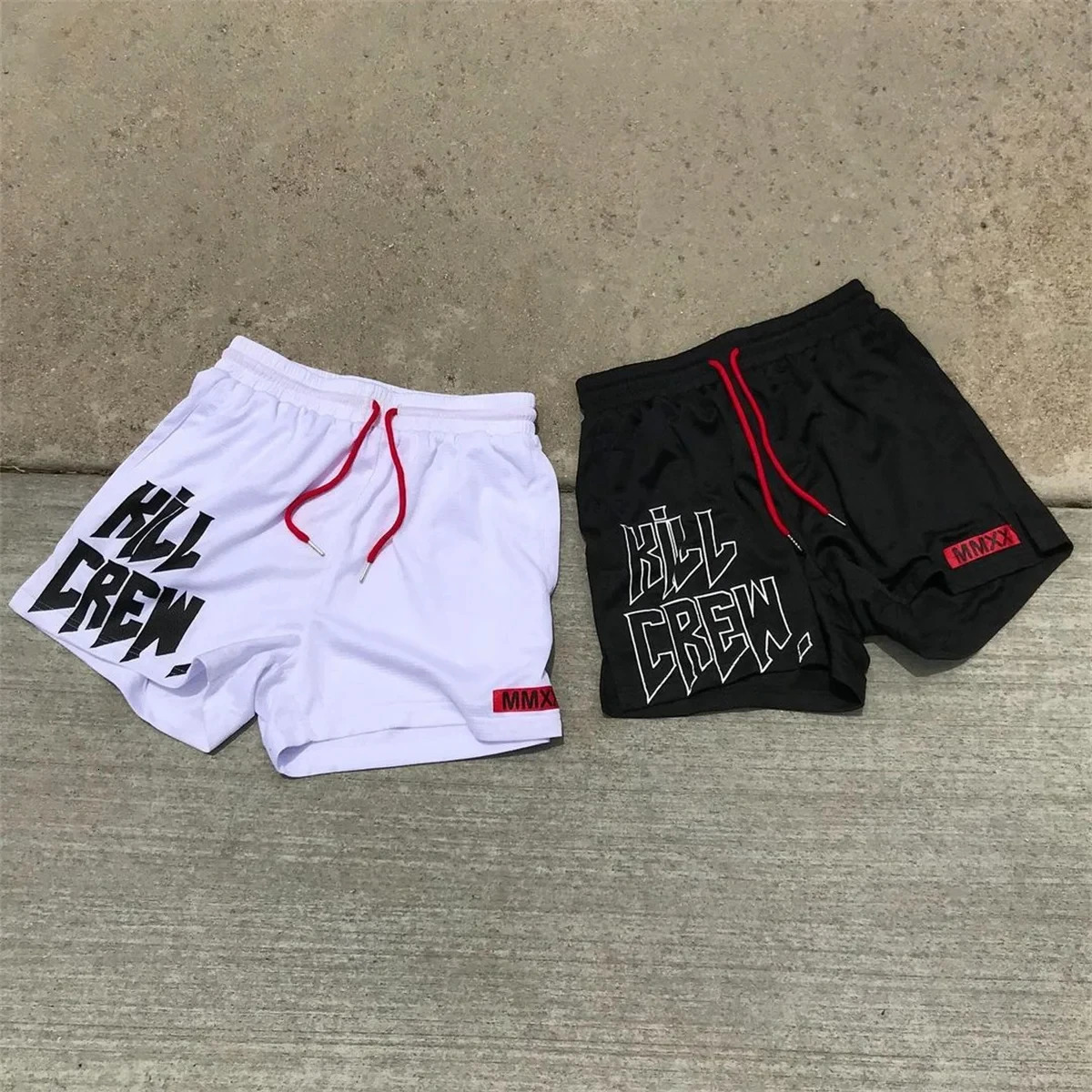 Summer Mens Running Fitness Gym Shorts Mesh Quick Dry Drawstring Beach Pants 250225