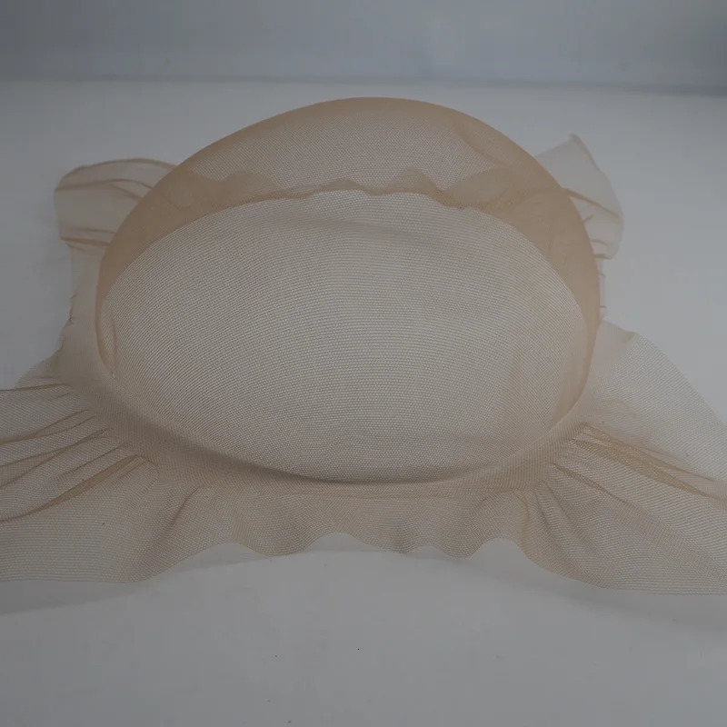 5pcs/Lot Half Lace Wig Caps For Making Toupee or Hair Topper Wig Base 250228