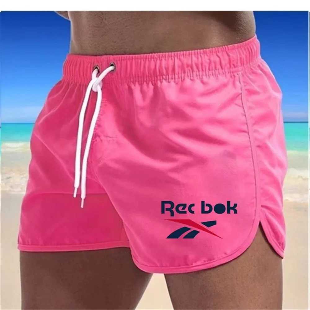 Summer fashion casual breathable quick drying ultra-thin best-selling beach shorts Mens swimming shorts + mens sports gym sporT250304