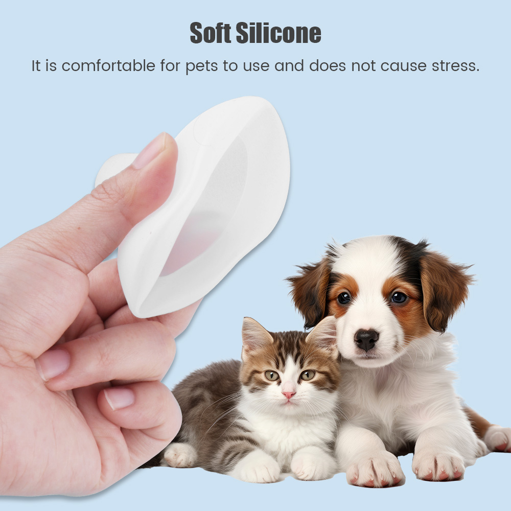 Pet Feline Cat Dog Aerosol Chamber Mask Tank Spacer Assist Inhalation Pump Nebulizer Manual Plastic Silicon Mask Animal Clinic