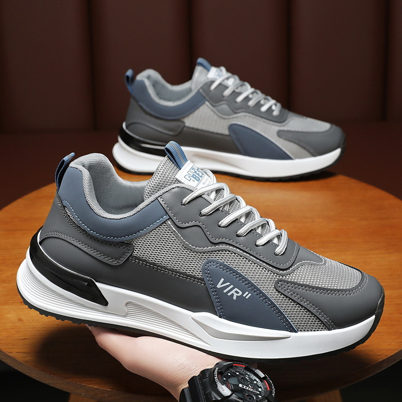 2025 Summer Designer s New Fashionable Multi Functional Leisure Breathable Mesh Running Thick Soled Height Increasing Sports Shoes
