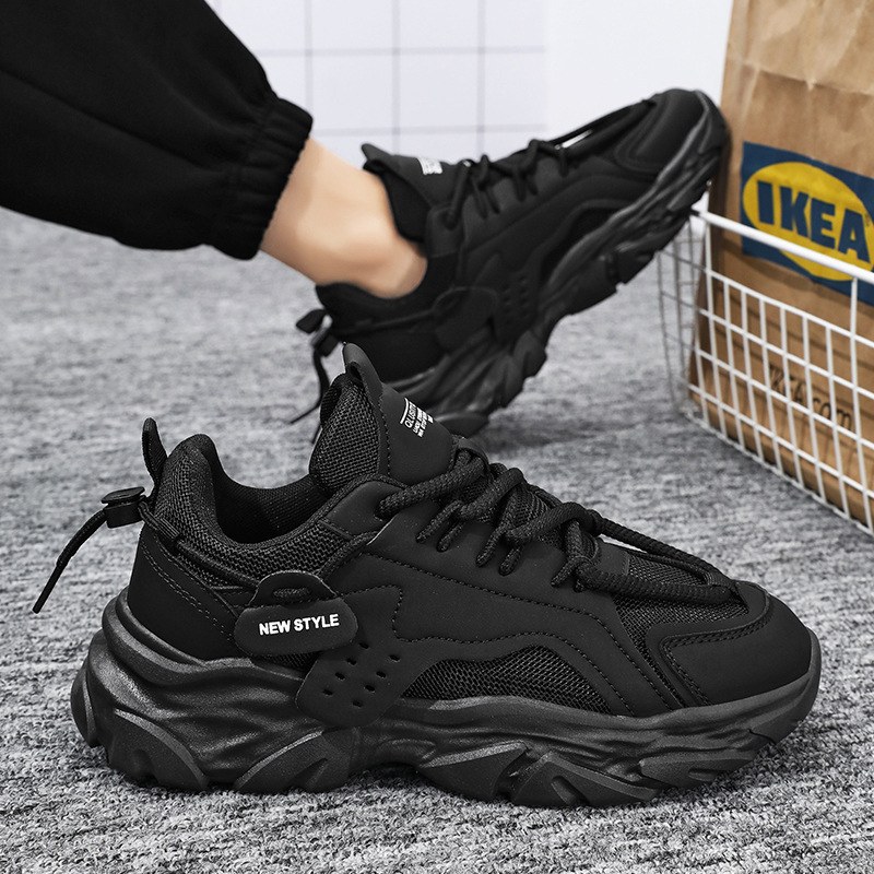 Summer New Breathable Mesh White Shoes 2025 Designer Men s Shoes Fashion Multi Functional Thick Soled Outdoor Sports And Leisure Shoes