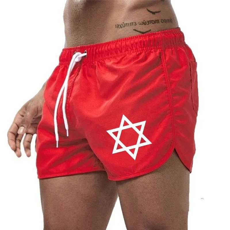 Fashion Casual Daily Summer Mens Shorts 2025 Beach Trunks Swim Gym Pants Quick Drying Swimming Homme Surf Ventilate DrawstringT250304