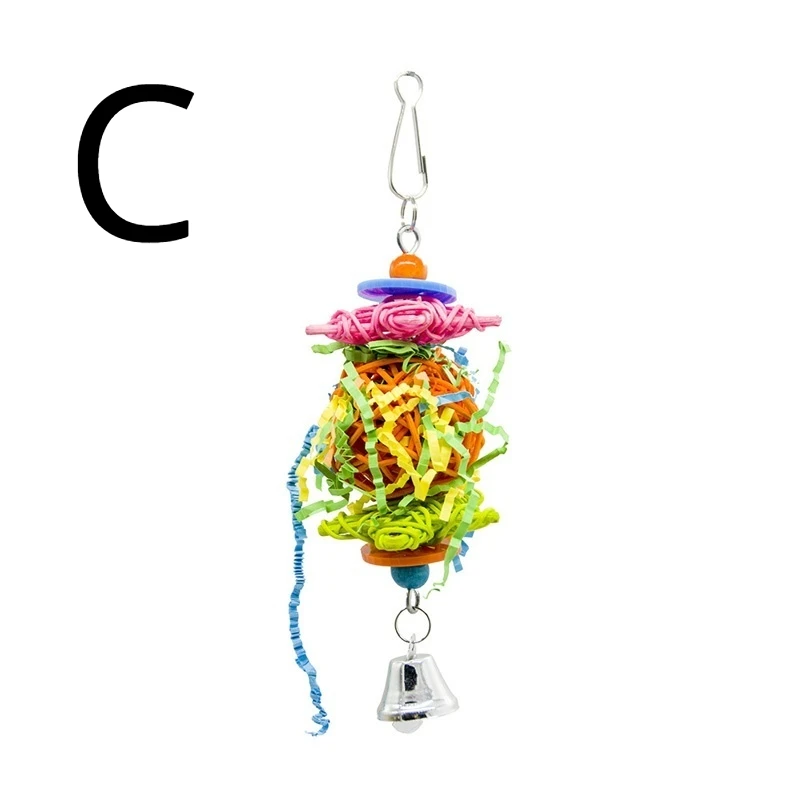 Stimulating Wooden Bird Chewing Activity - Safe & Fun Interactive Toy