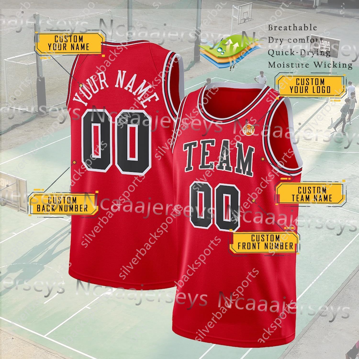 Personalized Custom Football Jersey Edwards Reid DiVincenzo Randle Men Women Youth Any Name Number Embroidered Letter Number Design Polyester