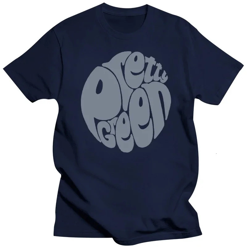 Pretty Green Gillespie TShirt in Navy paisley graphic tee men clothes in tops tees Short Sleeve Round Collar 250303