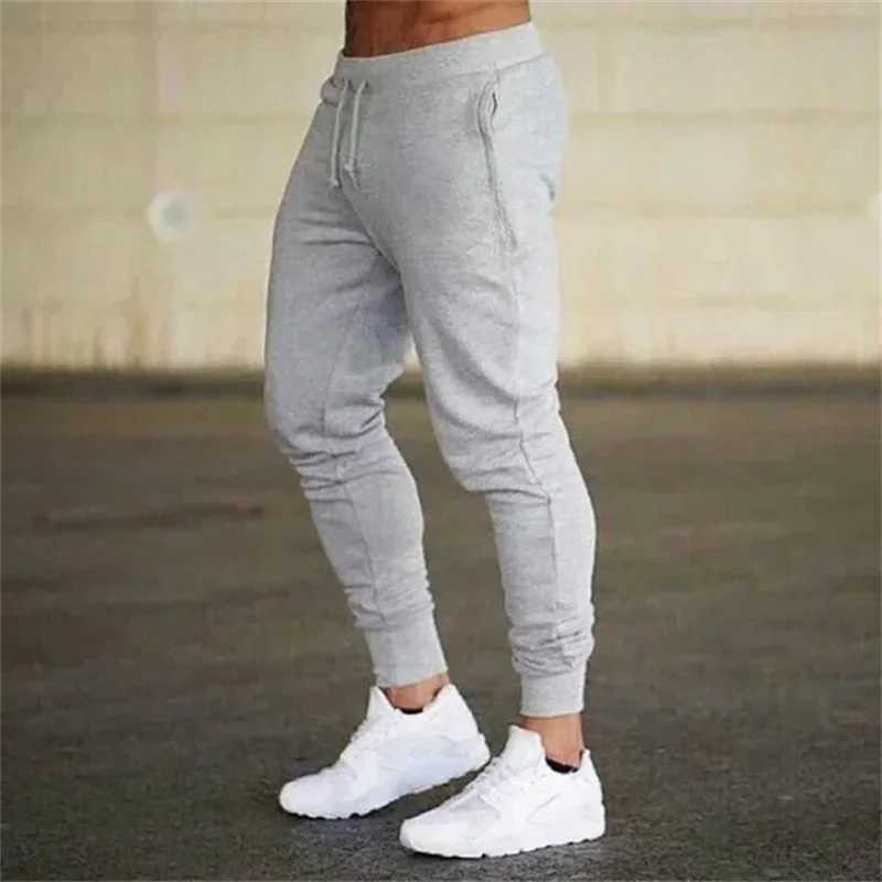 2024 Mens High Quality Brand Sweatpants Joggers Fitness Exercise Pants Spring Autumn Fashion Running Casual Track Pants MenXJ250303
