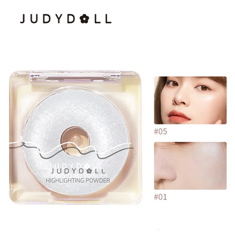 JUDYDOLL Waterproof Contour Stick Highlighter Palette Set Vegan Cruelty-Free Makeup Kit for Cheekbones Nose Slimming 250227
