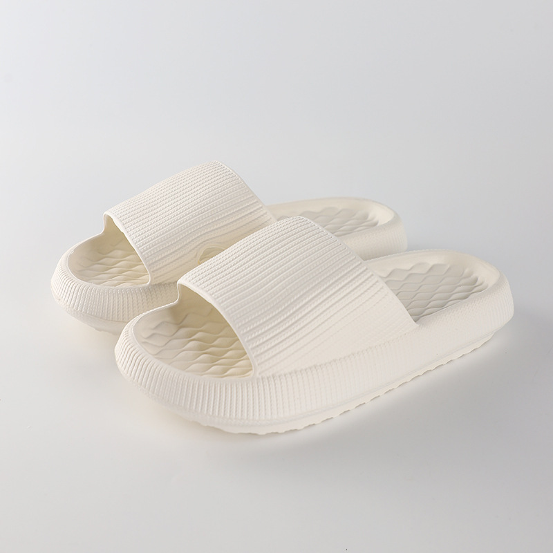 designer sandals Thick soled stool stepping cool for women's summer new EVA couple home silent bathroom shower men's slippers