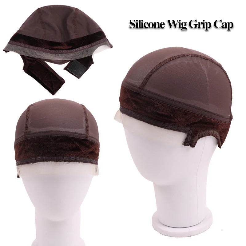 Yajukai Lace Edge Wig Grip Cap With Silicone Band For Glueless Wig Breathable Wig Cap With Ear-Cutouts To Protect Your Scalp 250228