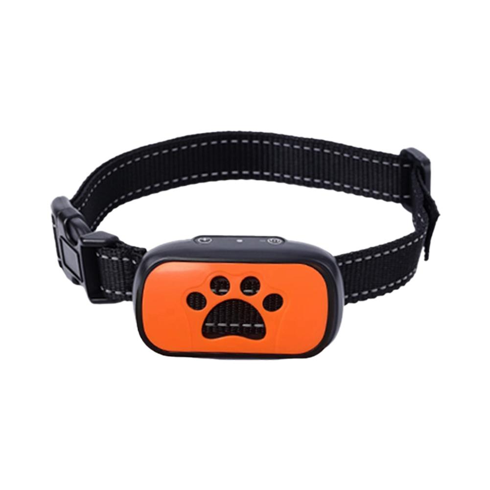 Shock Collar Rechargeable Vibrating Automatic Dog Training Bark Device Stopper Ultrasonic Barking Anti-dog Smart E2M7