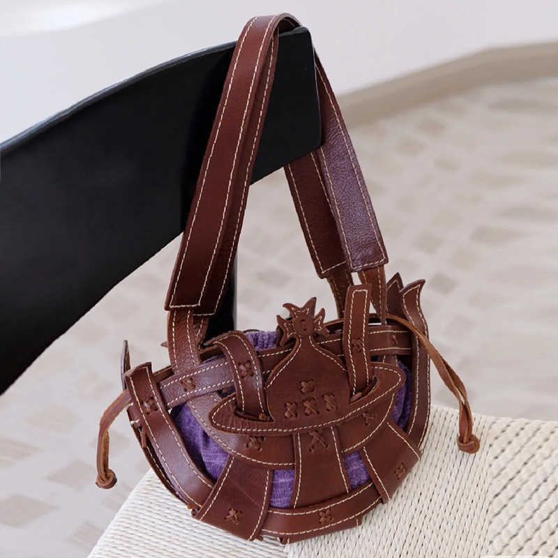 Spring/Summer Women's Bag Fashion Style Weaving Hollow out Single Shoulder Underarm Bag Casual Versatile Cross Shoulder Handbag 250315