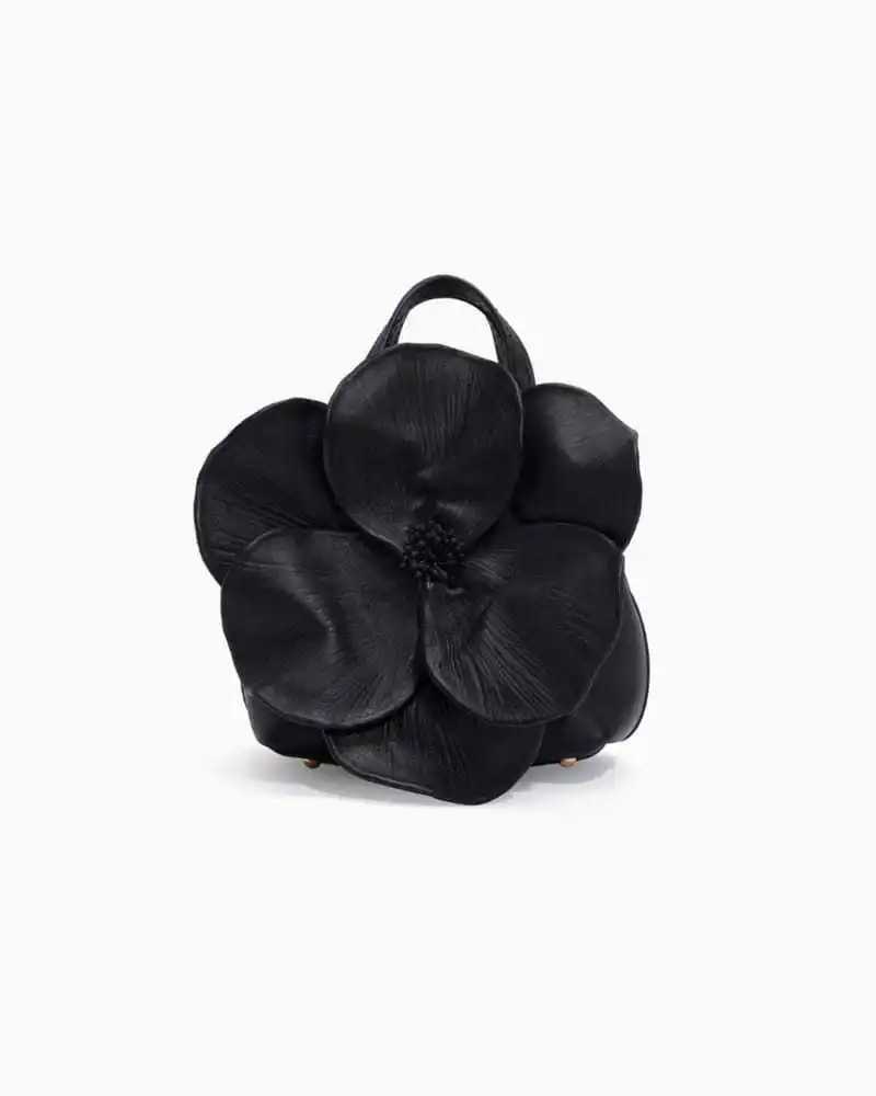 Flower bucket bag women designer tote shoulder bag women baby pink gold black red luxury wedding party purse wholesale Z250303