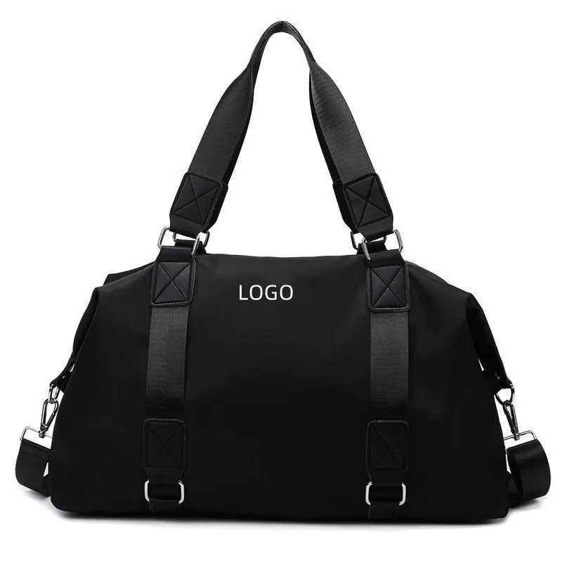 2025 Fitness Bag Hand-held Training Yoga Bag Womens Large Capacity Business Travel Luggage Bag Short Distance Luxury Travel Bag Y250304