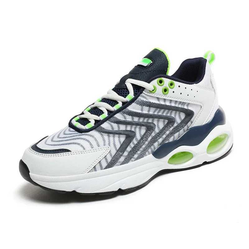 Professional Running Shoes for Men Lace Up Breathable Sneakers Lightweight Outdoor Walking Training Shoes MeshC250304
