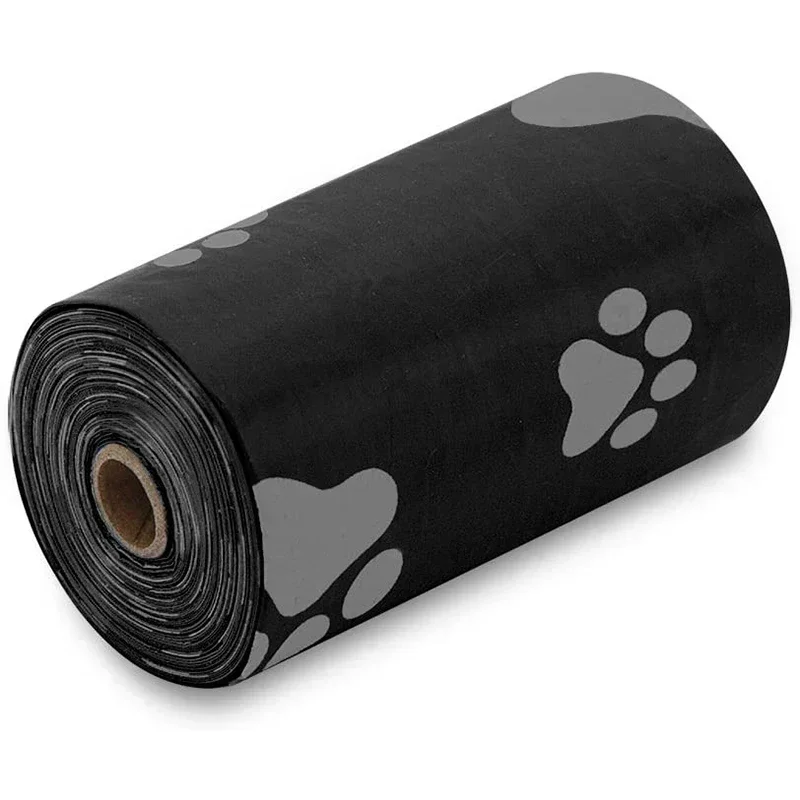 8 Rolls Dog Poop Bag Outdoor Cleaning Poop Bag Outdoor Clean Pets Supplies for Dog 15Bags/Roll Refill Garbage Bag Pet Supplies