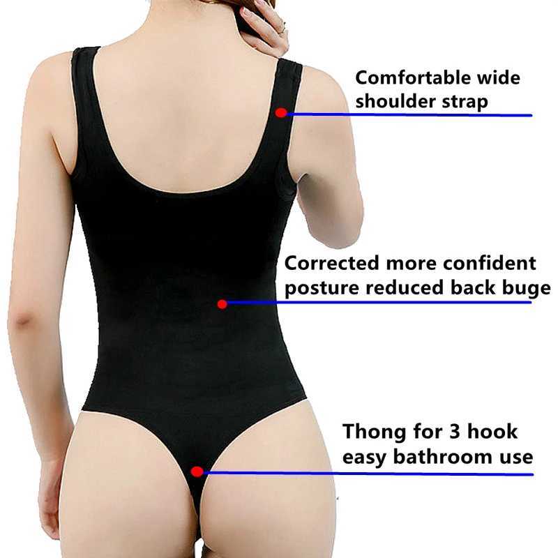 Women Seamless Tummy Control Shapewear Colombian Fashion Open Bust Thong Bodysuit Slimmer Body ShaperXJ250304