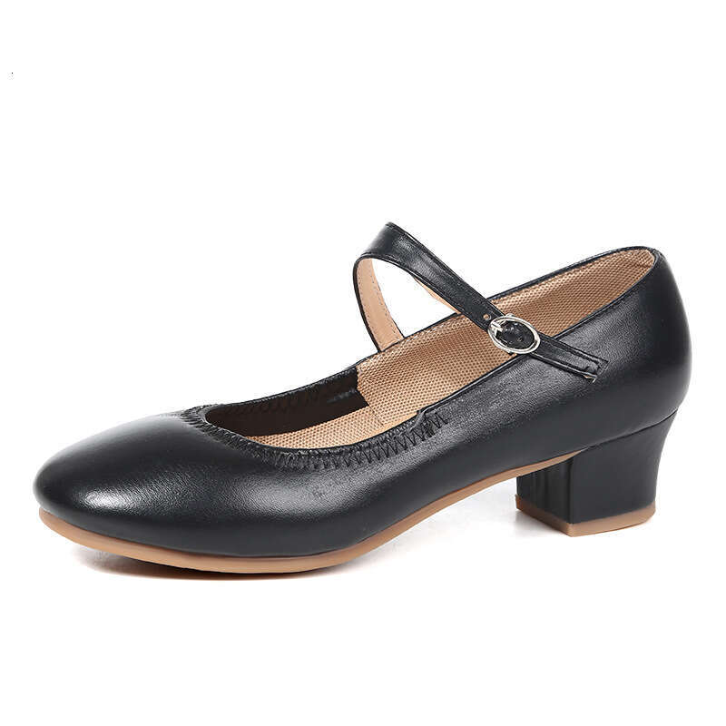2025 New Double Climbing Square Soft soled Summer Dance Shoes, Women's Practice Teacher Shoes