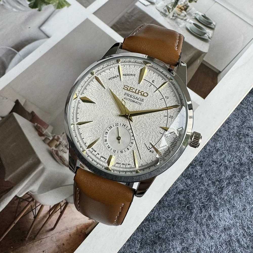Exquisite Dial Mens Quartz Movement Creative Needle Dial High Quality Comfortable Fine Leather MultifunctionalXJ250304