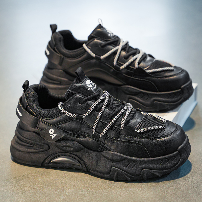 2025 New Designer Original Fashionable Breathable Mesh White Shoes Trendy And Versatile Thick Soled Men s Lace Up Shoes Sports And Leisure Running Sho