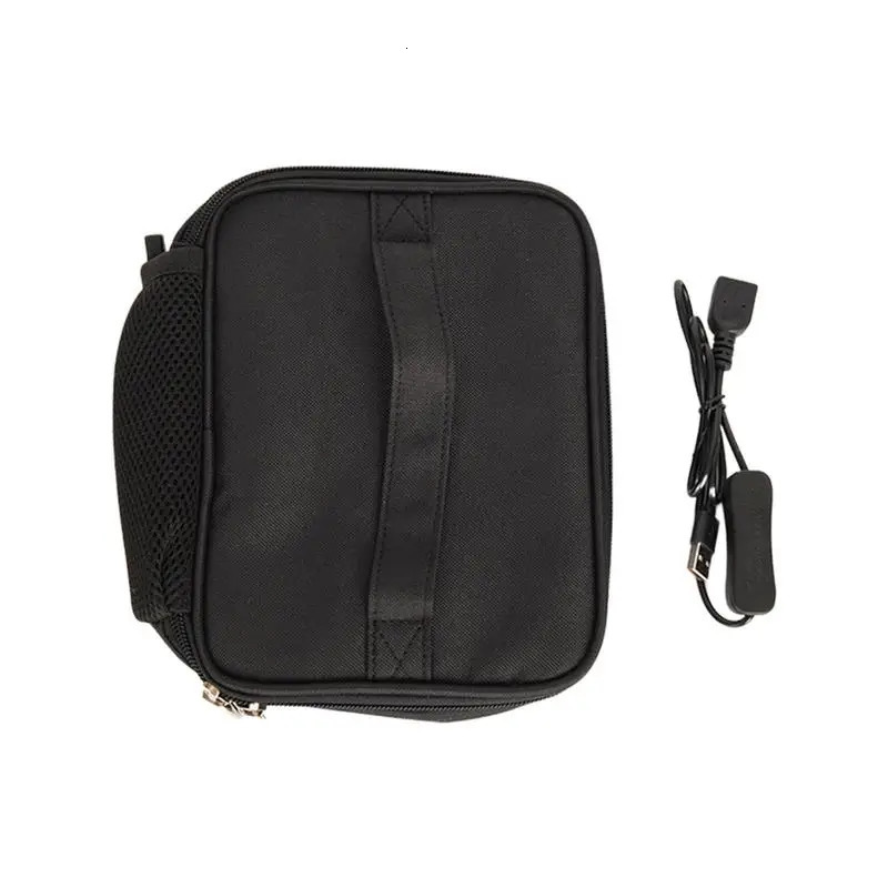 Ship from US Portable Car Electric Heating Lunch Box Food Warmer Container Outdoor Camping Bag Heater For Picnic Travel 250304FBB