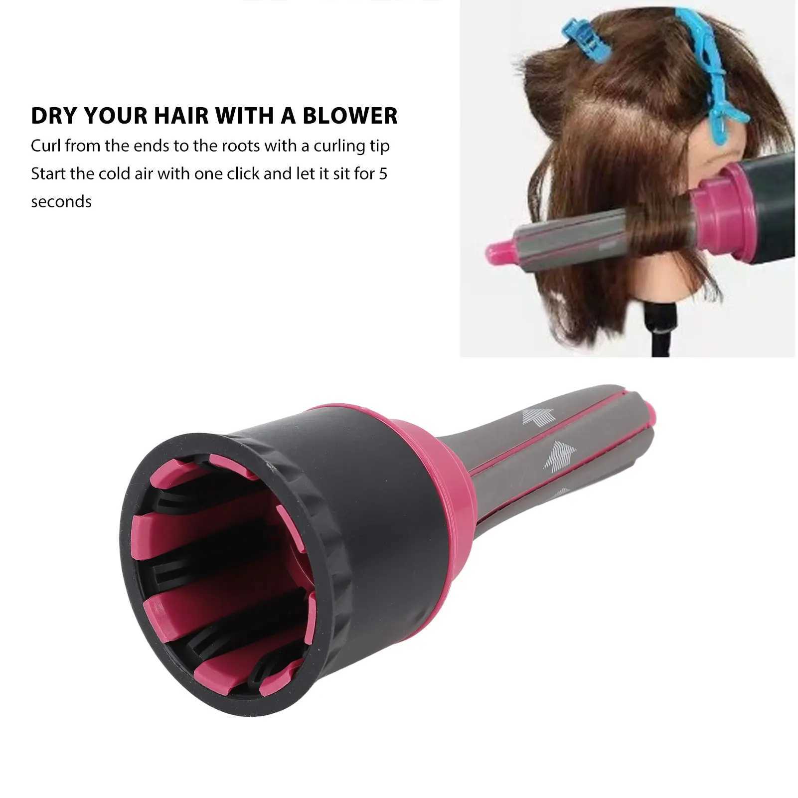 Curling Irons Hair Curling Attachment For Hair Dryer Self Curling Iron Tube Replacement Hairstyle Styling Curler Nozzle z250304
