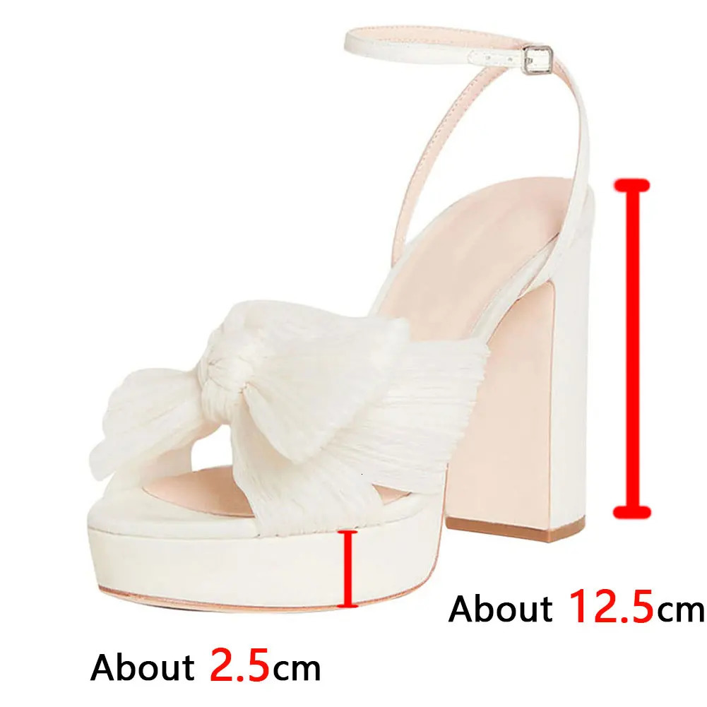 Platform Summer Simple High Heel Womens Sandals Wedding Shoes Large Size 43 Bridal Shoes 250228