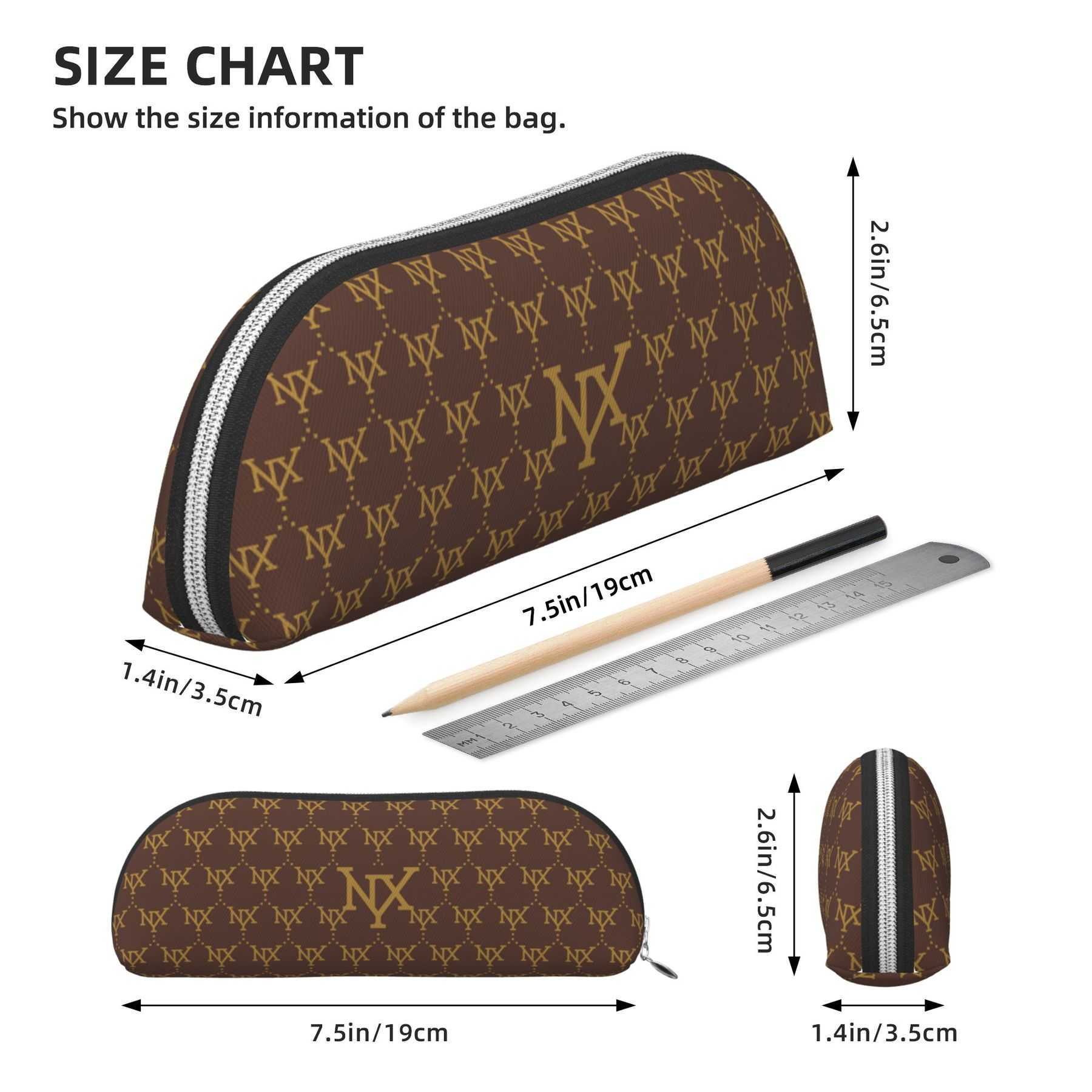 NXY Brown Cases Cosmetic Bags Mini Designer Makeup Bag Women Luxury Handbag Cosmetic Bag Fashion Toiletry Bag Zipper Wash Pouch Purse