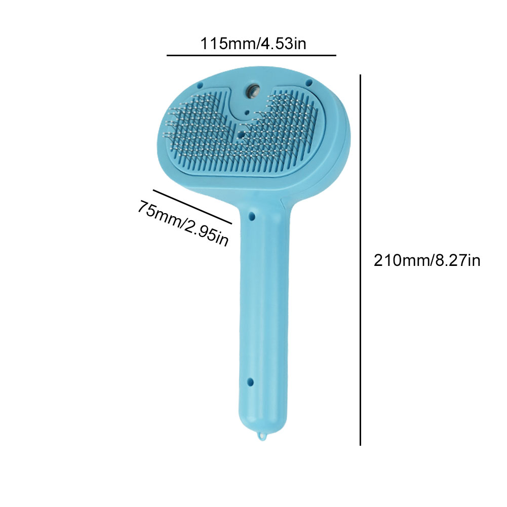 Cat Steam Brush Hair Remover Brush Multi-Function Cat Grooming Brush Cat Shedding Comb Floating Hair Brush Pet Supplies