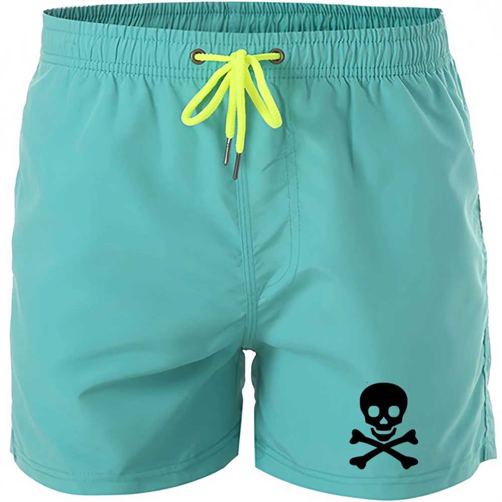 Mens Beach Shorts Swimwear Drawstring with Mesh Lining Male Swimming Trunks Quick drying Swimsuit Mens Swim Briefs Surf ShortsT250304