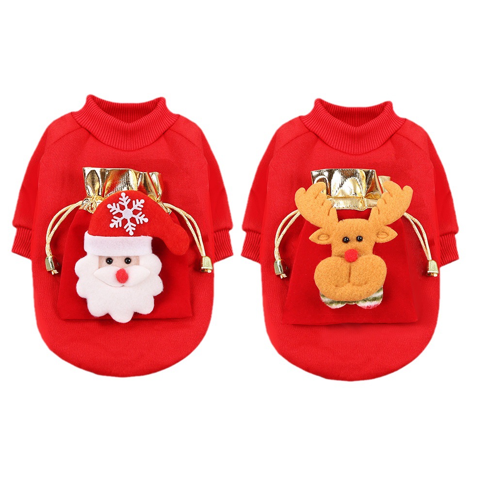 Halloween - Themed Cozy Fleece Jackets for Dogs and Cats! Adorned with Ghost Prints and Trick - or - Treat Pockets, Perfect Fall - Season Pe