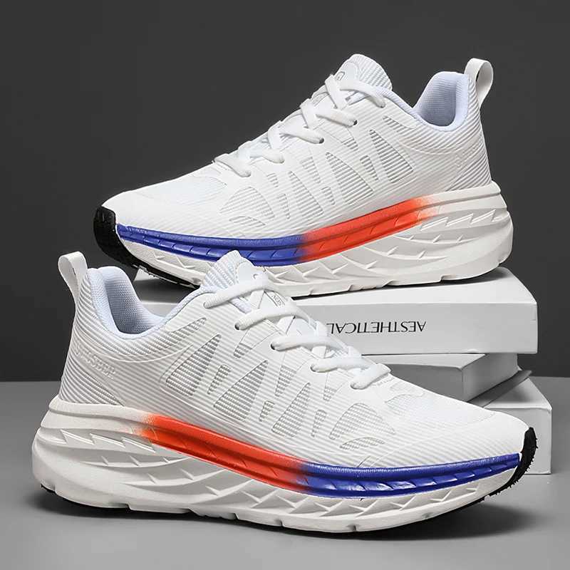 Running Shoes Men Luxury Design Flat Soft Outdoor Sports Mesh Breathable Walking Shoes Couple Sneakers for Men WomenC250304