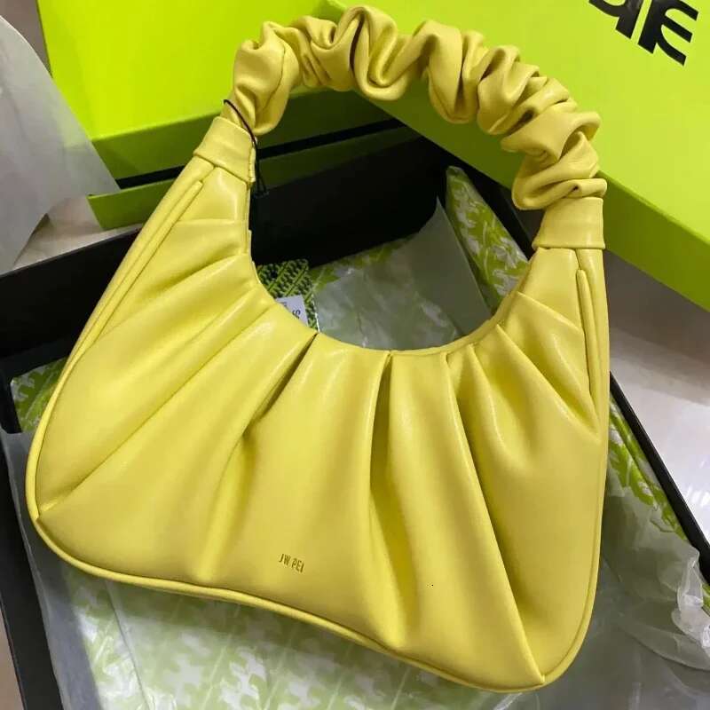 High Quality Fashionable Cloud Pleated Armpit Brand Design Solid Color Casual Versatile Women's Shoulder Bag