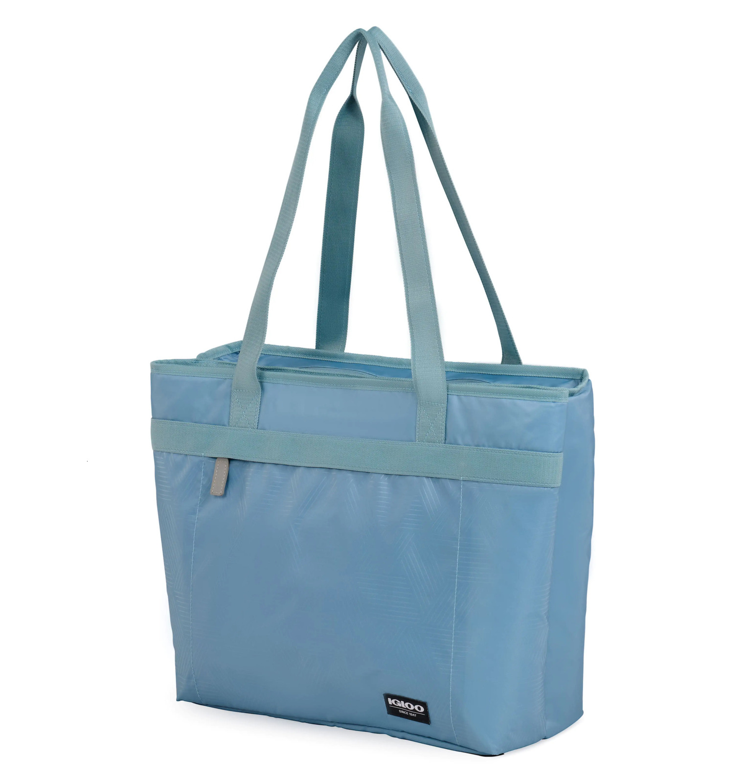 Ship from US Igloo Laguna for Her Zippered Dual Compartment SoftSided Tote Cooler Bag 20 Can Capacity Blue 250304FBB