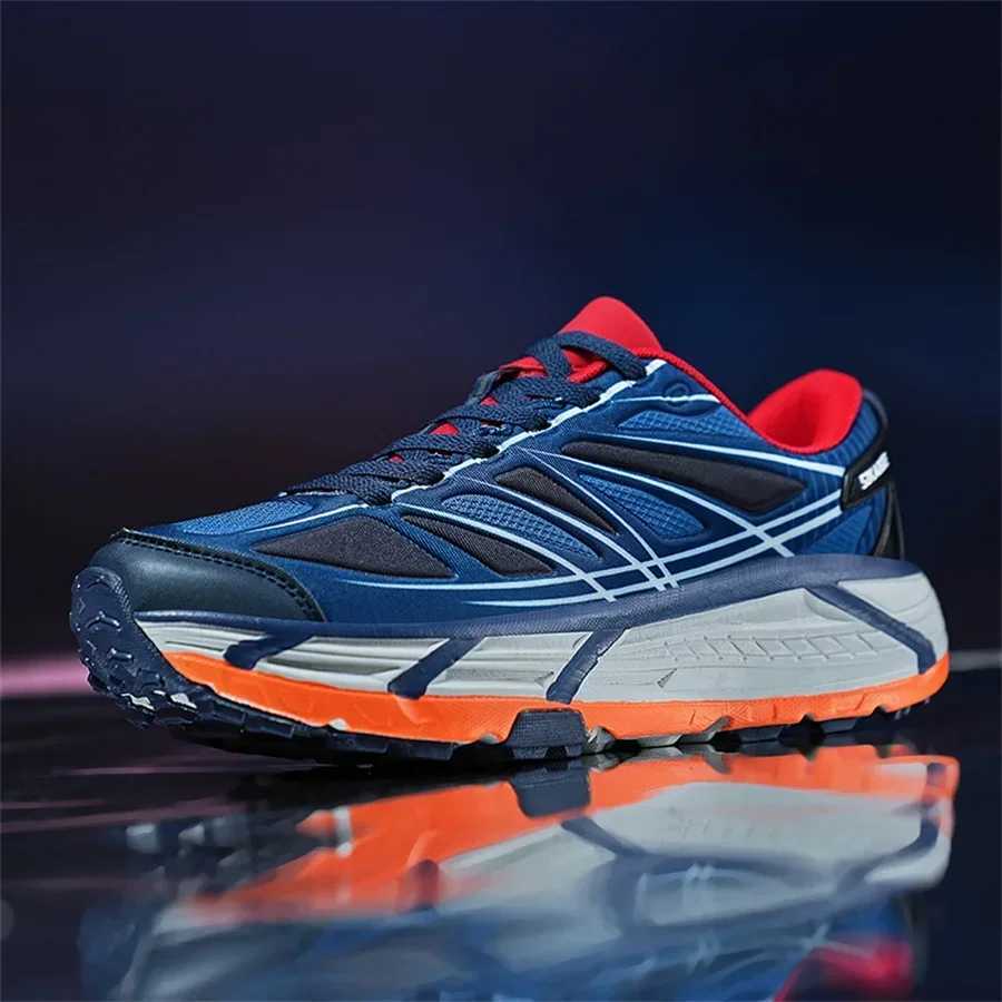 tralight Trail Running Shoes for Men Outdoor Climbing Sneakers Men Mesh Jogging Sports Shoes Thick Soled Off-road Shoes M Z250312