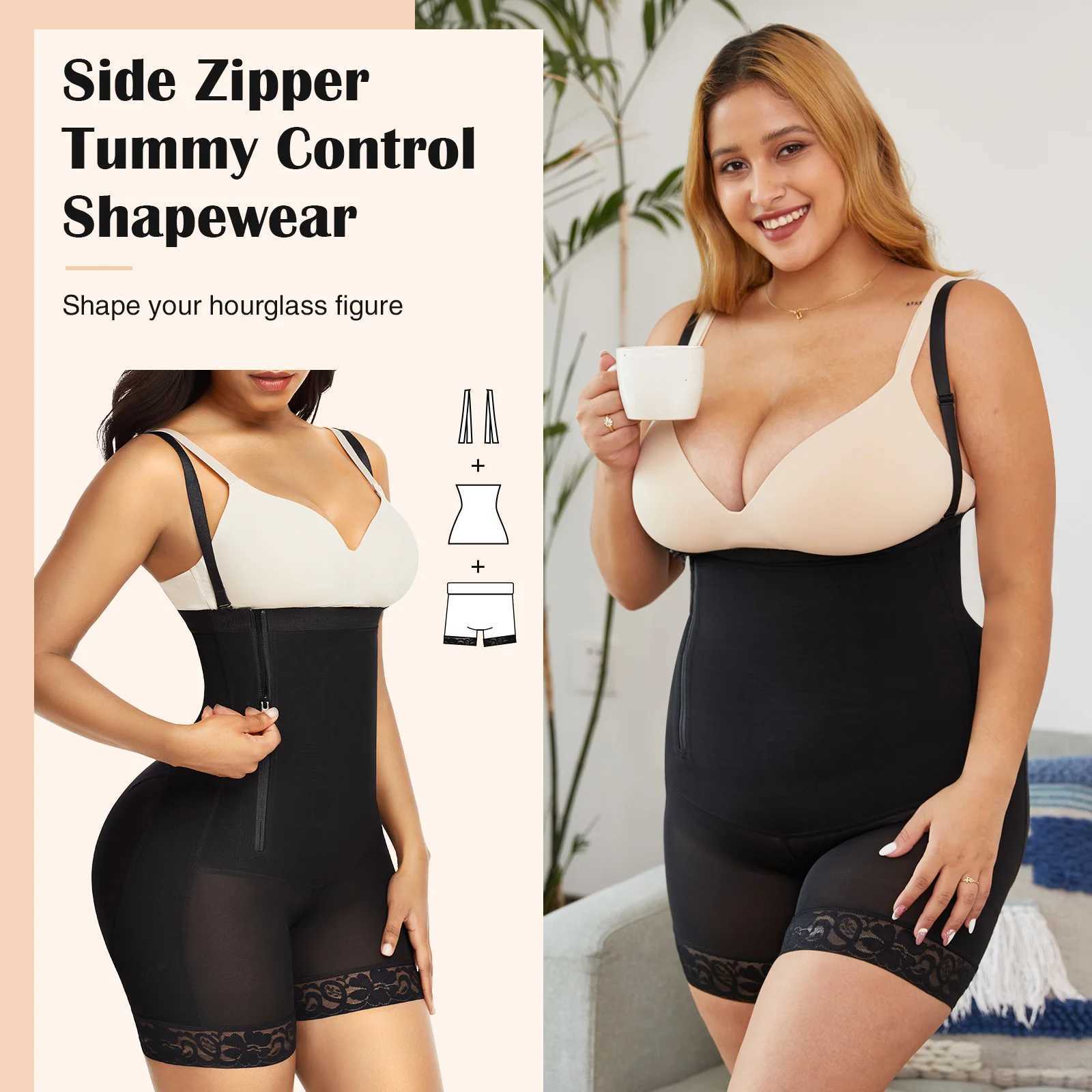 Body Shaper Slimming Shapewear Waist Trainer Seamless Bodysuit Tummy Control Panties Push Up Butt Lifter Corset UnderwearXJ250304