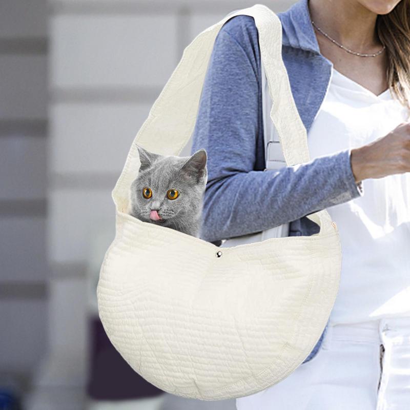 Dog Sling CarrierShoulder Dog Carrying Bag Dog And Cat Sling Carrier Little Pet Carrier Shoulder Crossbody Pet Slings For