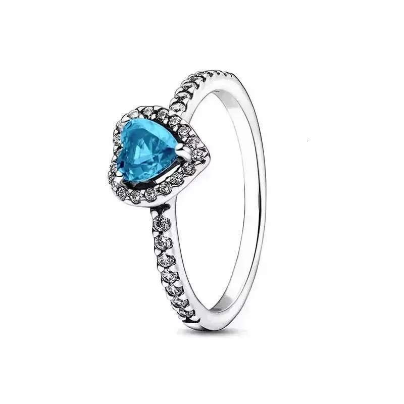 925 Sterling Silver high quality ring hot selling classic heart and crown rings for women men jewelry gift Wholesale