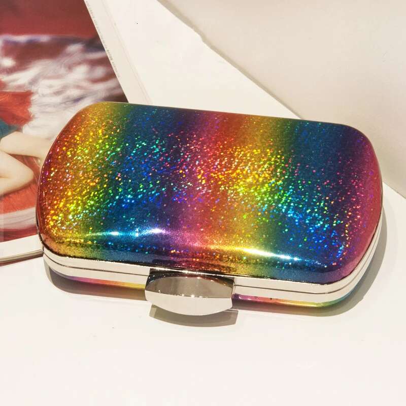 Rainbow Bag For Women Summer Evening Handbag Designer Sg Clutch Cross Body Bags 2024 Trend Unique High Quality Purse