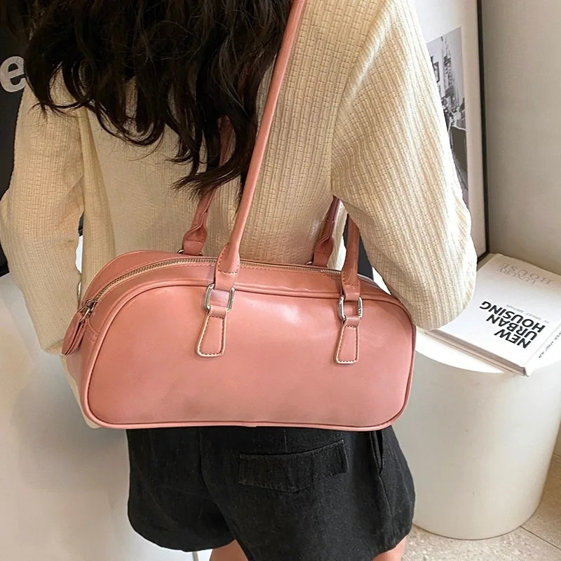 Fashion Womens Bag Selling Large Capacity Womens Shoulder Bag High Quality Versatile Stick Bag 250228