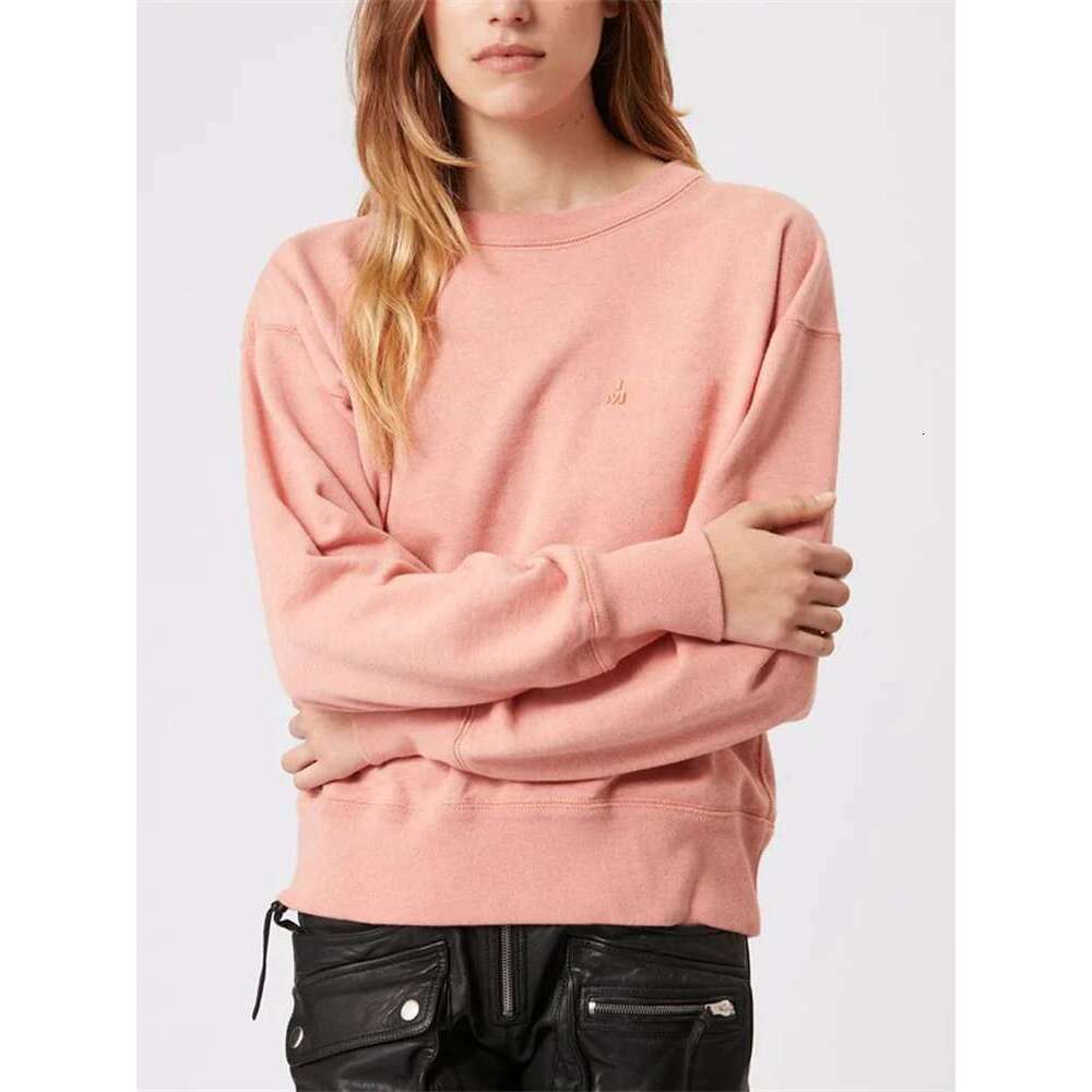 Clearance Price Women's Sweatshirt Contrast Color Letter Print Long Sleeve Ladies Round Neck Cotton Pullover Tops
