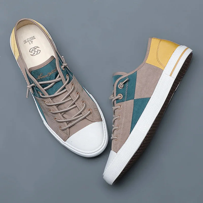 Men Casual Shoes Mens Canvas Shoes for Men Shoes Men Fashion Flats Fashion Mens Driving Shoes Men Sneakers 250228