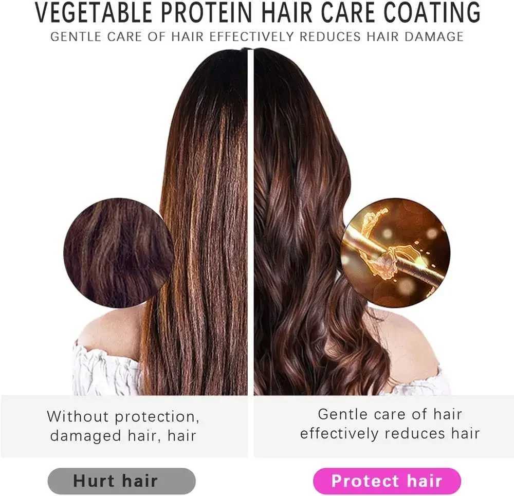 Curling Irons Cordless Automatic Curler Portable Electric Wand Curler IronFast Heating Automatic Rotating Ceramic Barrel Curler z250304