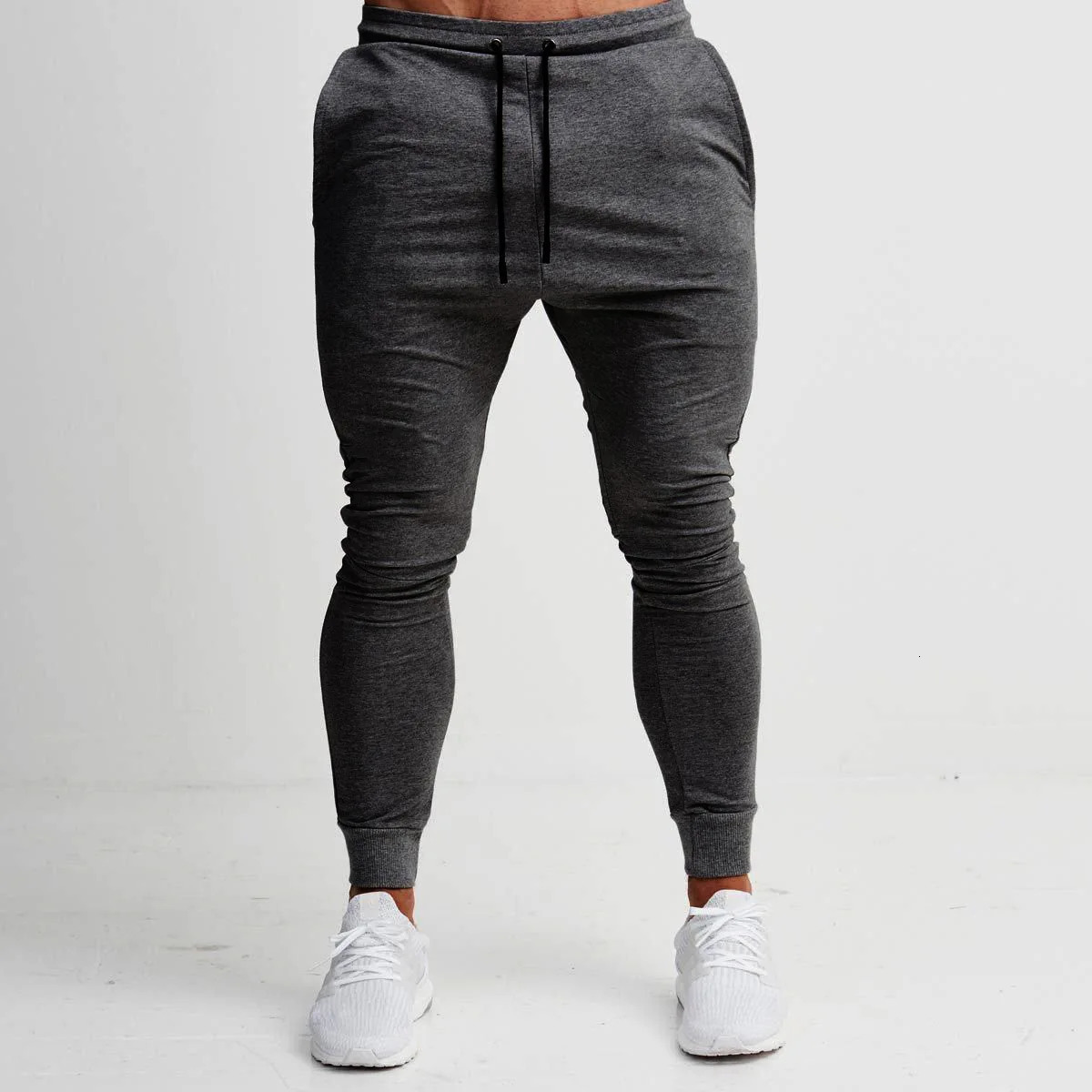 Mens Slim Jogger Pants Tapered Athletic Sweatpants for Jogging Running Exercise Gym Workout 250303