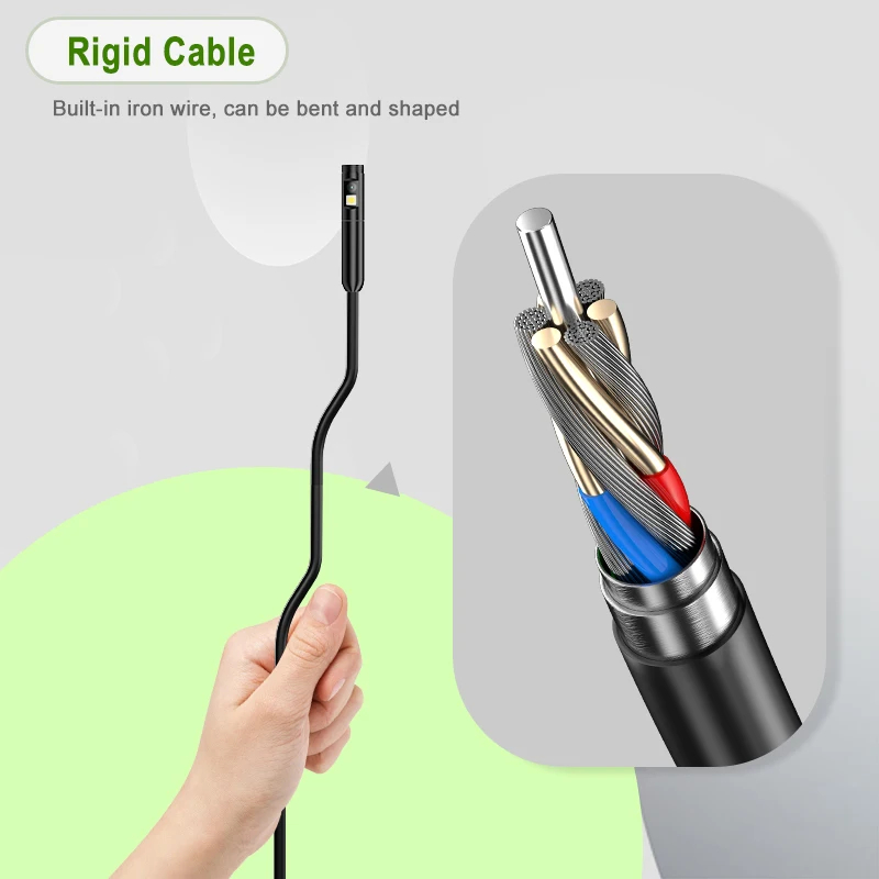 HD1920P 5MP Autofocus Camera HD1080P Single Dual Triple Lens USB Car Inspection Borescope High Definition Imaging Technology