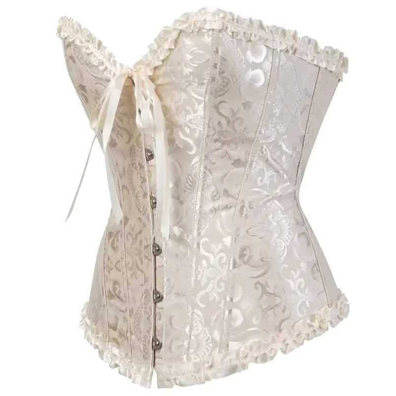 Vintage Corset Top Gothic Corsets Steampunk Bustier Lace Bustiers And Corsets Plus Size Sexy BustiersXJ250304