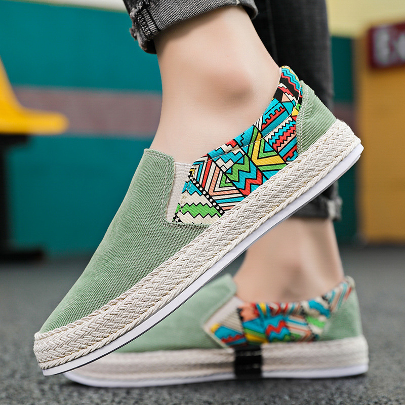 2025 New Designer Shoes Men's Board Shoes Breathable Casual Thousand Layer Sole Handmade Men's Outdoor Sports Shoes Old Beijing Canvas Board